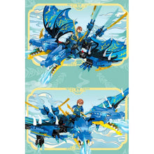 Load image into Gallery viewer, 365PCS MOC Ninja Twin Head Dragon Figure Model Toy Building Block Brick Gift Kids Compatible Lego