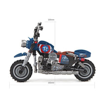 Load image into Gallery viewer, 241PCS MOC Technic Speed Captain Figure Motorcycle Motor Bike Model Toy Building Block Brick Gift Kids Compatible Lego