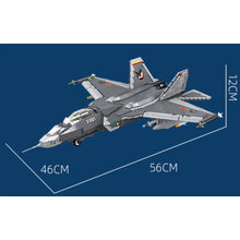 Load image into Gallery viewer, 1691PCS Military WW2 J-31 Shenyang FC-31 Gyrfalcon Air Fighter Aircraft Model Toy Building Block Brick Gift Kids Compatible Lego