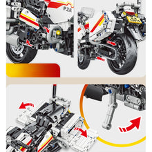 Load image into Gallery viewer, 1080PCS MOC Technic Speed 650TRG Guard Outriders Motorcycle Motor Bike Model Toy Building Block Brick Gift Kids Compatible Lego