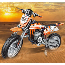 Load image into Gallery viewer, 434PCS MOC Technic Speed KTM Dirt Motorcycle Motor Bike Model Toy Building Block Brick Gift Kids Compatible Lego