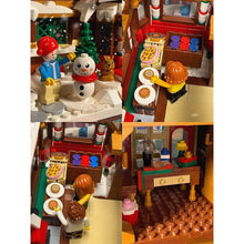 Load image into Gallery viewer, 1481PCS MOC Micro Mini Christmas Gingerbread House Figure Model Toy Building Block Brick Gift Kids Display