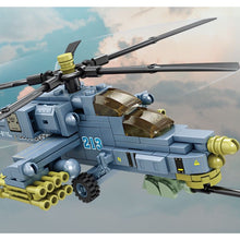Load image into Gallery viewer, 241PCS Military WW2 Mi-28 Havoc Helicopter Figure Model Toy Building Block Brick Gift Kids Compatible Lego