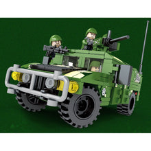 Load image into Gallery viewer, 400PCS Military WW2 Hummer H1 Armored Vehicle Car Figure Model Toy Building Block Brick Gift Kids Compatible Lego