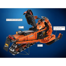 Load image into Gallery viewer, 961PCS MOC Technic Snow Ski Mobile Snowmobile Motorcycle Motor Bike Model Toy Building Block Brick Gift Kids DIY