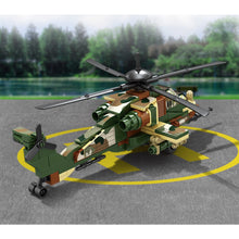 Load image into Gallery viewer, 210PCS Military WW2 AH-2 Sabre Helicopter Figure Model Toy Building Block Brick Gift Kids Compatible Lego