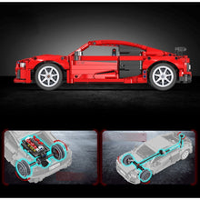 Load image into Gallery viewer, 1065PCS MOC Technic Speed Red Super Racing Sports Car Model Toy Building Block Brick Gift Kids Compatible Lego