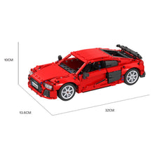 Load image into Gallery viewer, 1065PCS MOC Technic Speed Red Super Racing Sports Car Model Toy Building Block Brick Gift Kids Compatible Lego