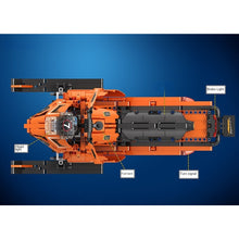Load image into Gallery viewer, 961PCS MOC Technic Snow Ski Mobile Snowmobile Motorcycle Motor Bike Model Toy Building Block Brick Gift Kids DIY