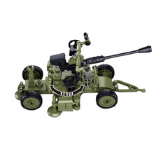 Load image into Gallery viewer, 560PCS Military WW2 A6M Zero Air Fighter Aircraft Bofors Anti-aircraft Figure Model Toy Building Block Brick Gift Kids Compatible Lego