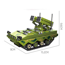 Load image into Gallery viewer, 357PCS Military WW2 HJ-10 AFT-10 Anit Tank Missile Model Toy Building Block Brick Gift Kids Compatible Lego