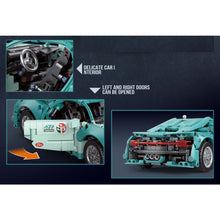 Load image into Gallery viewer, 1034PCS MOC Technic Speed Veyron Super Racing Sports Car Model Toy Building Block Brick Gift Kids Compatible Lego 1:14