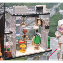 Load image into Gallery viewer, 539PCS MOC City Street Girl Beauty House Shop Store Figure Model Toy Building Block Brick Gift Kids Compatible Lego Display Cute Light