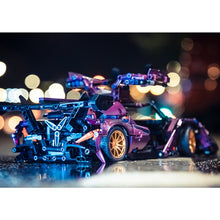 Load image into Gallery viewer, 1266PCS MOC Static Technic Speed Super Racing Sports Car Apollo Model Toy Building Block Brick Gift Kids Compatible Lego Display