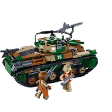 Load image into Gallery viewer, 563PCS Military WW2 Type 97 Medium Tank Figure Model Toy Building Block Brick Gift Kids Compatible Lego