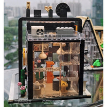 Load image into Gallery viewer, 539PCS MOC City Street Girl Beauty House Shop Store Figure Model Toy Building Block Brick Gift Kids Compatible Lego Display Cute Light