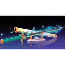 Load image into Gallery viewer, 782PCS MOC Cartoon Comic Demon Slayer Katana Nichirin Sword Model Toy Building Block Brick Gift Kids Compatible Lego Display