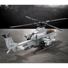 Load image into Gallery viewer, 215PCS Military WW2 AH-1Z Viper Helicopter Figure Model Toy Building Block Brick Gift Kids Compatible Lego