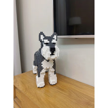 Load image into Gallery viewer, 1691PCS MOC Schnauzer Dog Cute Model Toy Building Block Brick Gift Kids DIY Compatible Lego 1:1 Display