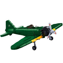 Load image into Gallery viewer, 560PCS Military WW2 A6M Zero Air Fighter Aircraft Bofors Anti-aircraft Figure Model Toy Building Block Brick Gift Kids Compatible Lego