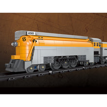 Load image into Gallery viewer, 808PCS MOC CO490 Steam Train Rail Model Toy Building Block Brick Gift Kids Compatible Lego Display