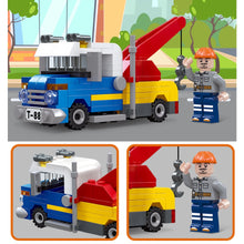 Load image into Gallery viewer, 444PCS MOC City Crane Excavaror Forklift Road Roller Construction Figure Model Toy Building Block Brick Gift Kids DIY