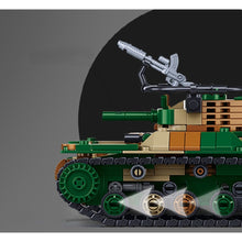 Load image into Gallery viewer, 563PCS Military WW2 Type 97 Medium Tank Figure Model Toy Building Block Brick Gift Kids Compatible Lego