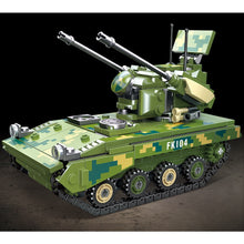 Load image into Gallery viewer, 358PCS Military WW2 35mm Tracked Self-Propelled Arilery Model Toy Building Block Brick Gift Kids Compatible Lego