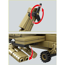 Load image into Gallery viewer, 242PCS Military WW2 A-129 Mangusta Helicopter Figure Model Toy Building Block Brick Gift Kids Compatible Lego