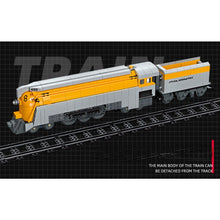 Load image into Gallery viewer, 808PCS MOC CO490 Steam Train Rail Model Toy Building Block Brick Gift Kids Compatible Lego Display