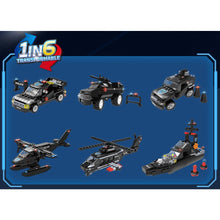 Load image into Gallery viewer, 1014PCS MOC SWAT Police Armoured Vehicle Model Toy Building Block Brick Gift Kids DIY
