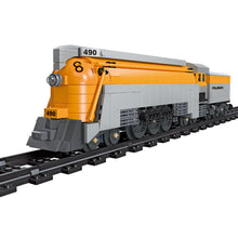 Load image into Gallery viewer, 808PCS MOC CO490 Steam Train Rail Model Toy Building Block Brick Gift Kids Compatible Lego Display
