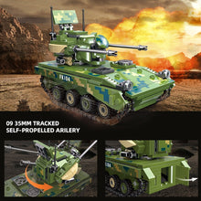Load image into Gallery viewer, 358PCS Military WW2 35mm Tracked Self-Propelled Arilery Model Toy Building Block Brick Gift Kids Compatible Lego
