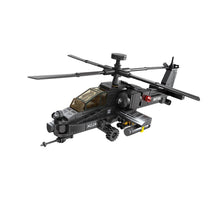 Load image into Gallery viewer, 230PCS Military WW2 AH-64 Apache Helicopter Figure Model Toy Building Block Brick Gift Kids Compatible Lego