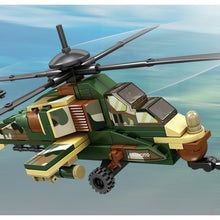 Load image into Gallery viewer, 210PCS Military WW2 AH-2 Sabre Helicopter Figure Model Toy Building Block Brick Gift Kids Compatible Lego