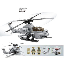 Load image into Gallery viewer, 215PCS Military WW2 AH-1Z Viper Helicopter Figure Model Toy Building Block Brick Gift Kids Compatible Lego