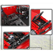 Load image into Gallery viewer, 1065PCS MOC Technic Speed Red Super Racing Sports Car Model Toy Building Block Brick Gift Kids Compatible Lego