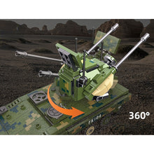 Load image into Gallery viewer, 358PCS Military WW2 35mm Tracked Self-Propelled Arilery Model Toy Building Block Brick Gift Kids Compatible Lego