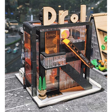 Load image into Gallery viewer, 539PCS MOC City Street Girl Beauty House Shop Store Figure Model Toy Building Block Brick Gift Kids Compatible Lego Display Cute Light