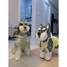 Load image into Gallery viewer, 1691PCS MOC Schnauzer Dog Cute Model Toy Building Block Brick Gift Kids DIY Compatible Lego 1:1 Display
