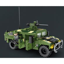 Load image into Gallery viewer, 400PCS Military WW2 Hummer H1 Armored Vehicle Car Figure Model Toy Building Block Brick Gift Kids Compatible Lego