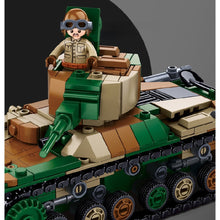 Load image into Gallery viewer, 563PCS Military WW2 Type 97 Medium Tank Figure Model Toy Building Block Brick Gift Kids Compatible Lego