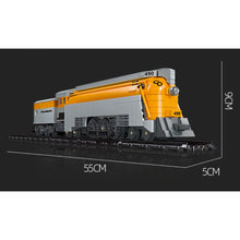 Load image into Gallery viewer, 808PCS MOC CO490 Steam Train Rail Model Toy Building Block Brick Gift Kids Compatible Lego Display