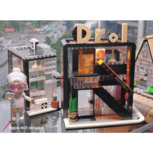 Load image into Gallery viewer, 539PCS MOC City Street Girl Beauty House Shop Store Figure Model Toy Building Block Brick Gift Kids Compatible Lego Display Cute Light