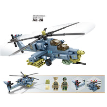 Load image into Gallery viewer, 241PCS Military WW2 Mi-28 Havoc Helicopter Figure Model Toy Building Block Brick Gift Kids Compatible Lego