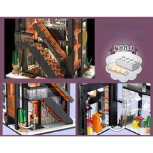 Load image into Gallery viewer, 539PCS MOC City Street Girl Beauty House Shop Store Figure Model Toy Building Block Brick Gift Kids Compatible Lego Display Cute Light