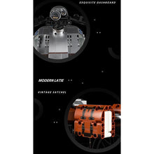 Load image into Gallery viewer, 925PCS MOC Technic Speed Latte Cafe Racer Retro Classic Vintage R Nine T Motorcycle Motor Bike Model Toy Building Block Brick Gift Kids DIY Compatible Lego