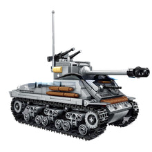 Load image into Gallery viewer, 656PCS Military WW2 M4 Sherman Tank Figure Model Toy Building Block Brick Gift Kids DIY Compatible Lego