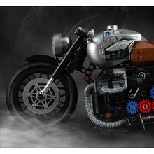 Load image into Gallery viewer, 925PCS MOC Technic Speed Latte Cafe Racer Retro Classic Vintage R Nine T Motorcycle Motor Bike Model Toy Building Block Brick Gift Kids DIY Compatible Lego
