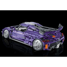 Load image into Gallery viewer, 2861PCS MOC Technic Speed Purple Koenigsegg Super Racing Sports Car Model Toy Building Block Brick Gift Kids DIY 1:10